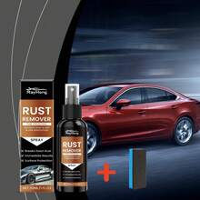 rayhong Fast Penetrating Rust Remover - Powerful Formula Breaks Down Heavy Corrosion. Restores Metal Surfaces On Bolts, Railings And Machinery. Prevents Rust, Extends Service Life - Liquid - View 12
