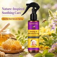 SUMIFANG 120ml Bee Venom Nail Care Essence, Rich In Glycerin And Collagen, Gently Moisturizes Nails, Relieves Roughness, Improves Nail Appearance, Suitable For Daily Nail Care - 1PC - View 5