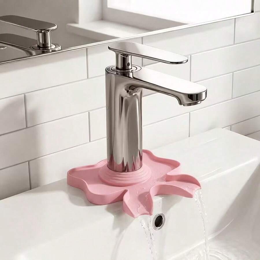 Faucet Drip Pad - Kitchen Countertop Drip Pad, Anti-Splash Anti-Slip, Quick-Dry Sink Protector Pad, Drip Pad, Counter Pad, Suitable For Kitchen, Bathroom Vanity And Laundry Room - A - View 1