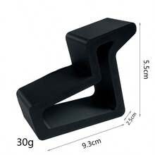 Two Pieces Door And Window Stops, Flexible Rubber Door Stops, Door Wedges, Top Door Stops, Door Stops, Anti-Collision Door Suction Cups, Multi-Functional Wedges, Convenient Door Hooks, Window Clips, Easily Open Doors And Windows. - Multicolor - View 3