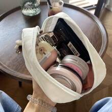 Cute Cat Embroidery Makeup Bag, Portable Large Capacity Cosmetic Storage Bag - Multicolor - View 4