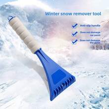 Pala para nieve de coche, raspador de hielo con mango de esponja EVA, limpiador de cristal de parabrisas, raspador multifuncional para descongelar y quitar la nieve - Pala para nieve - Ver 5