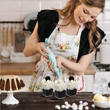 Baking And Pastry Utensils With Transparent Lids, Dessert Cups, Pudding Cups, Accessories With Low Temperature And Easy Cleaning Features, Suitable For Cafes, Snacks, Buffet Desserts, Home, Entertaining, Kitchen, Baking Parties, Pudding, Cheesecake, Jelly Cups - Clear - View 11