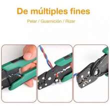 Multi-Function Mini Electric Terminal Crimping Pliers With Wire Stripping Cutting Hand Crimping Tool Multiple Connector Kits - 678+202B - View 8