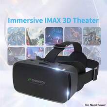 YIYI VR Glasses 3D VR Glasses Universal Virtual Reality Goggles Support 360°Panorama Large Screen An-Ti Bluelight Adjustable Pupil Distance Eye Protection VR Goggles For Movies Games Gift For Man & Women, No Need Power - 1pc - View 4