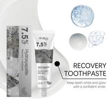 Pastilla dental blanqueadora con hidroxiapatita al 7,5%, protección del esmalte, fórmula suave de menta para dientes sensibles, aliento fresco duradero, reparación de manchas en la cavidad bucal, limpieza de placa dental, aclarado y cuidado bucal - Menta - Ver 10