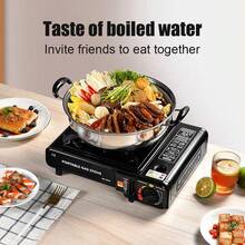 Portable Gas Stove 2400W – Compact Single Burner Camping Stove With Handle - one-size - View 9
