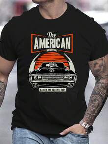 Men T-Shirts - 黑色 - 查看 1