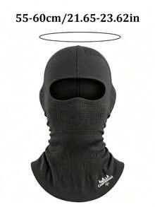 1pc All-Season Multi-Function Mountain Print Balaclava Face Mask, Unisex, Suitable For Daily Outdoor Cycling Wear - Multicolor - View 2