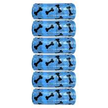 6 Rolls Pet Dog Waste Bags, Leak-Proof Convenient Outdoor Poop Bags, Easy Clean Pet Trash Bags, Printed Garbage Bags, 15 Bags/Roll - Multicolor - View 16