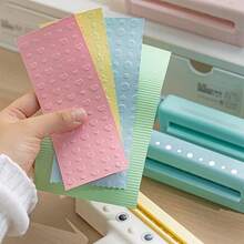 3D Pattern Embossing Machine, Handmade DIY Pattern Embossing Machine, Detachable And Replaceable Embossing Head, No Electricity Required, ABS Material. Features Four Patterns: Heart & Star, Circular Hole And Straight Line. - One Size Fits All - View 4