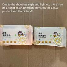 10/20/50pcs Portable Wet Wipes, Individually Wrapped, Compact Pack, Ideal For Camping, Travel, And Cleaning Items (For Surface Cleaning Only, Not For Personal Hygiene) - Multi-color - View 11