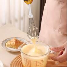 Rechargeable Wireless Handheld Mixer, 3-Speed Electric Egg Beater With Dual Interchangeable Mixing Heads, Portable Low Noise Kitchen Dessert Baking Mixer - Multicolor - View 9