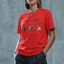 Women T-Shirts - 黑色 - 查看 5