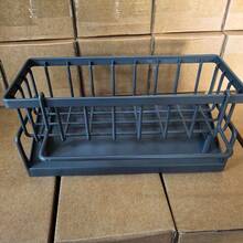 1pcDrain Rack, Sink Organizer, Automatic Drain Tray, Kitchen Storage, Kitchen, Storage, Kitchen Storage, Water Cutter Rack, Suitable For Kitchen Sink Storage And Bathroom Sink Storage. Practical Kitchenware, Space-Saving. - Multicolor - View 10
