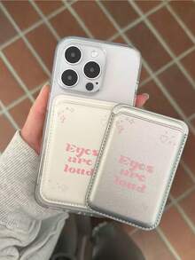 韓系 Ins 小眾甜美蝴蝶結皮革磁吸無線充電 MagSafe 卡槽手機殼，適用 16 Pro Max/15 Pro/14/13/12/11 - 彩色 - 查看 2