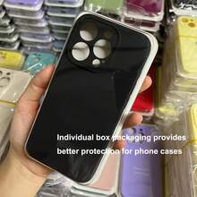 全包覆液態矽膠手機殼，相容 iPhone 18 Pro Max 18 Pro，3 層軟橡膠防震保護殼，抗刮微纖維內襯，相容 iPhone 17 Pro Max 16 Pro Max 17e 16e 15 14 13 - 黑色 - 查看 5