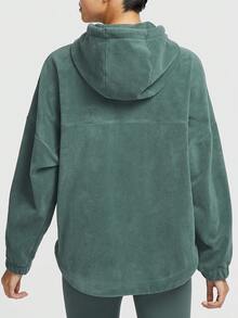 Nike Authentic New Women's Hooded Casual Loose Fleece Sweatshirt FV8077-338 - FV8077-338 - View 2