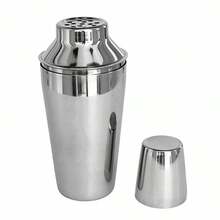 Professional Stainless Steel Cocktail Shaker 500ml, 3-Piece Cobbler Shaker With Built-In Strainer And Leak-Proof Lid For Home Bar And Bartenders - View 7