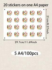 Customized Christmas Stickers, Holiday Gift Packaging Name Label Stickers, Personalized Holiday Labels, Customized Name Gift Seal Stickers, Customizable Christmas Package Decorations, Christmas Gift Labels, Party Favor Stickers, Customized Stickers, Round Stickers, Home - Style C - View 21