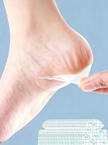 Invisible Moisturizing Heel Pads, Breathable Cushioning Pads, Suitable For Dry Cracked Heel Repair, Ideal Holiday Gift And Party Favor - Multicolor - View 2
