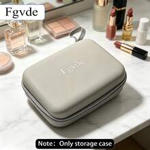 Fgvde Travel Hard Shell Storage Box, With Detachable Foam Pad, Zipper Portable Storage Bag, With Carrying Strap, Portable Organizer Bag, Suitable For Jewelry, Small Cosmetics, Mini Electronics And Daily Accessories - View 6