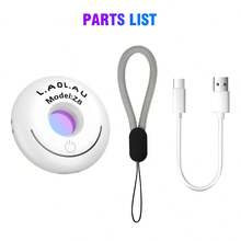 1pc Portable Hidden Camera Detector, Mini Camera Finder With 4 LED Beads And 3 Detection Modes, USB Rechargeable Camera Scanner, With Lanyard, Suitable For Hotel, Travel, Home And Office - Multicolor - View 10