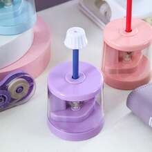 Electric Pencil Sharpener, Automatic Pencil Sharpener, Portable Kids Pencil Sharpener, Fast Sharpening Blade, Suitable For #2/Colored Pencils (6-8mm)/School/Classroom/Office/Home (Multiple Colors Available) - Single Piece - View 5