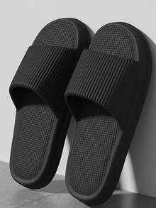 Women Home Slippers - Black - View 3