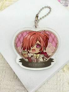 Toilet-Bound Hanako-Kun Dessert Chair Chibi Acrylic Keychain, Cute Character Display Pendant, Manga Merchandise Decorative Charm, Backpack Charm, Gift For Girls - Multicolor B - View 7