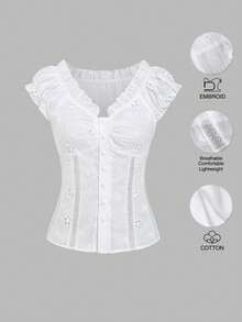 Dirndl Tops - White - View 1