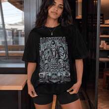 Women T-Shirts - 黑色 - 查看 1