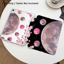 1件平板電腦保護殼附支架，月亮與星星圖案，適用於 Honor 8/9/10/X8/X8A/X9/X8Pro/X9Pro/MatePad Se 11吋/MatePad 11吋/11.5吋/MatePad Pro/Apple 10代/11代 2025 (A16) - 款式60 - 查看 3
