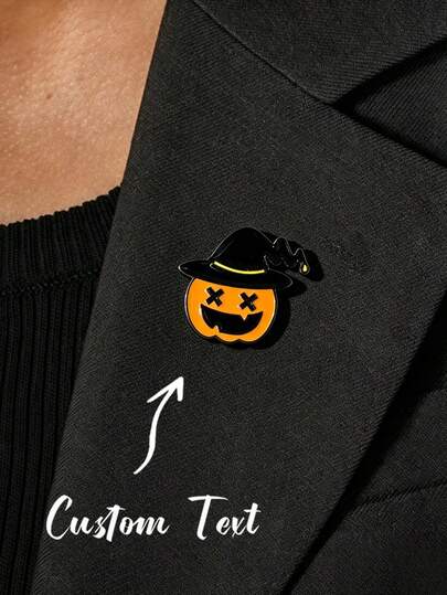 Broche de Halloween, Joyería de Fantasma Calabaza Bruja Lindo, Insignia de Esmalte Espeluznante, Regalo de Halloween, Accesorio de Disfraz, Decoración de Chaqueta y Bolso