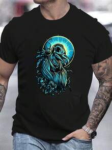 Men T-Shirts - Black - View 6