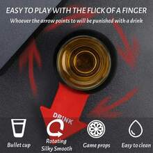 Drinking Game - Black - View 6