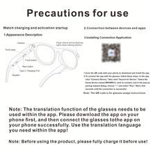SENBONO AI Smart Glasses Camera, 8MP HD Video Glasses With Audio, Real-Time Translation, Bluetooth Calls And Music, Touch Control, Unisex Wearable Camera Glasses For Outdoor Travel, Video Recording, Photography - View 11