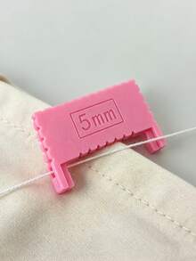 3pcs Heavy Duty Hinged Handheld Hemming Tool Set, 3 Sizes/3mm/4mm/5mm, Anti-Puncture Design, Double-Sided Guide Needle, Side Positioning Scale, Ergonomic Fabric Sewing Assistant, Heavy Duty Hinge, Perfect Gift For Mother - Multicolor - View 3