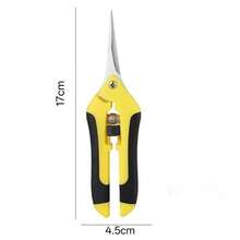 Fruit Harvesting Scissors Grape Pruning Shears Straight Head Pruning Scissors Gardening Shears Effort-Saving Spring Scissors - Spring-loaded Scissors - View 6