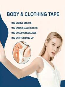 36/72/180/360pcs Transparent Anti-Slip Pads, Suitable For Shirt Collar, Women's Lingerie And Underwear Anti-Slip, Invisible Grip Seamless Adhesive Pads - Multicolor - View 6