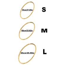 1 buah Gelang Kepang Lilit Minimalis Desain Unik untuk Wanita, Gelang Premium Anti Pudar - Emas - View 5