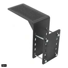 2PCS Frame Mounted Trailer Step Boat Trailer Step Yacht Trailer Step - Black - View 9