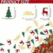The Grinch 500PCS Christmas Confetti Set – Mixed Paper Sprinkles For Table Scatter, Gift Wrap, & Artificial Tree Decor, Festive Holiday Party Supplies - Multicolor - View 5