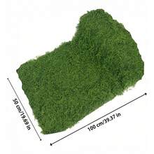 1 Roll Realistic Artificial Moss Mat, Easy To Cut And Maintain, Suitable For Indoor And Outdoor Decoration, Perfect For Wedding, Garden, Roof, Wall, Party And More - Multiple Styles - View 14