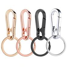 10pcs Alloy Keychains, Key Rings, Key Fobs, Key Holders, Clips, Storage Boxes, Suitable For Home Keys, Car Keys, Key Finders, Unisex, Car Accessories, Bag Charms, Campus Cute Gothic Y2K Style Products - Multicolor - View 2
