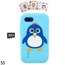 Children's Smart Toy Phone, 2.8-Inch Touchscreen, Dual Camera, Silicone Anti-Slip Anti-Drop Protective Case, Multi-Functional Learning Games, Music Player, Perfect Birthday Holiday Gift For Boys And Girls - Multicolor - View 12