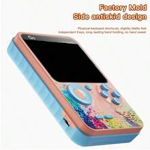 Classic 500-In-1 Retro Color Portable Handheld Game Console, Equipped With 1020mAh Battery - View 4