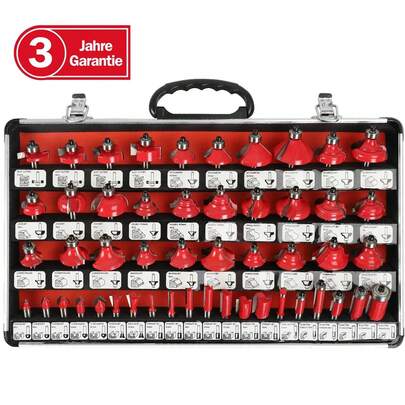Walter cutter set 50 pieces, carbon steel, hardened, carbide tipped-