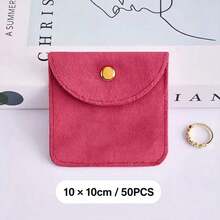 2pcs/5pcs/10pcs/20pcs/50pcs Velvet Jewelry Packaging Bags Soft Velvet Gift Bags For Rings Earrings Bracelets Necklaces Storage Bags Wedding Guest Candy Bags Gift Bags - Velvet Jewelry Pouch - View 15