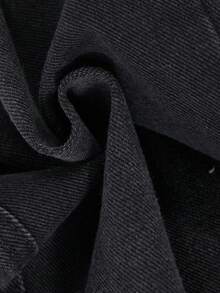 Jeans de mezclilla de primavera para niños, nuevo estilo de moda - Negro - Ver 8